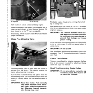 John Deere 317 Hydrostatic Tractor (095001-) Operator's Manual (OMM82777) - Image 2