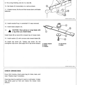 John Deere 21SP Walk-Behind Rotary Mower Operator's Manual (OMM83867) - Image 2