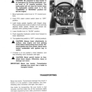 John Deere 317 Hydrostatic Tractor (156001-) Operator's Manual (OMM84243) - Image 2