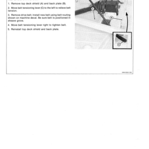 John Deere 261 Rotary Mower (60 Inch) (MY1981-MY1984) Operator's Manual (OMM84533) - Image 2