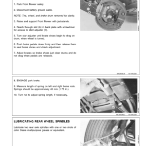 John Deere F915 Front Mower Operator's Manual (OMM95190) - Image 3