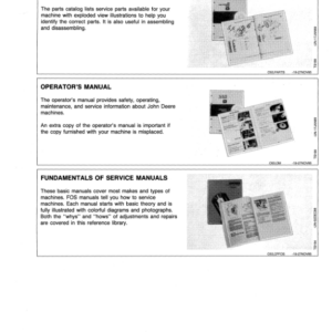 John Deere F510 & F525 Front Mowers Operator's Manual (OMM95233) - Image 2