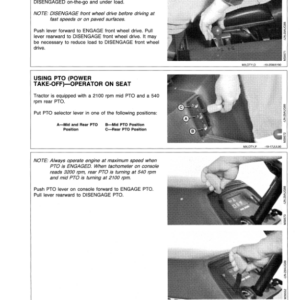 John Deere 755, 855 & 955 Tractors (100001-360000) Operator's Manual (OMM95303) - Image 2