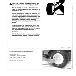 John Deere SRX75, SRX95 Riding Mowers Operator's Manual (OMM95307) - Image 3