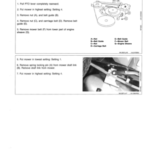 John Deere GX70 & GX75 Riding Mowers Operator's Manual (OMM95318) - Image 3
