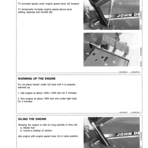 John Deere 670, 770 Tractors (100001-) Operator's Manual (OMM95326) - Image 2