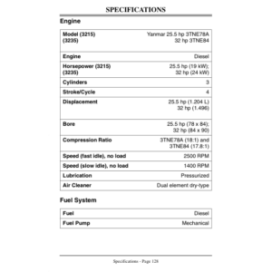 John Deere 3215 & 3235 Lightweight Fariway Mower Turf System I & II Export Edition (010001-020000) Operator's Manual (OMMT1480) - Image 2