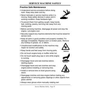 John Deere 220 Walk-Behind Greens Mower Operator's Manual (OMMT2169) - Image 2