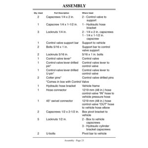 John Deere Cargo Box for 1800 Utility Vehicle Operator's Manual (OMMT3557) - Image 2