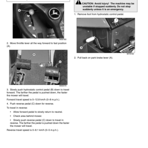 John Deere 2653A Diesel Professional Utility Mower (080001-) Operator's Manual (OMMT6743) - Image 3