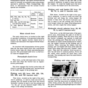 John Deere 22, 122 One-Row Cotton Pickers Operator's Manual (OMN159087) - Image 2