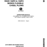 John Deere 100, 150 Series Rigid Plows; 100FH, 150FH Series Flexible Plow Operator's Manual (OMN159156) - Image 1
