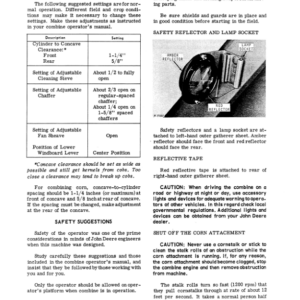 John Deere 335, 435, 635 Corn Attachment Operator's Manual (OMN159163) - Image 2