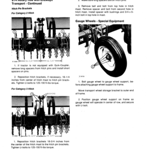 John Deere 414, 614, 814 Rotary Hoes Operator's Manual (OMN159243) - Image 2