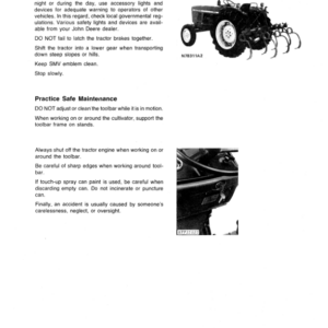 John Deere 800 Rear Mounted Toolbar Operator's Manual (OMN159508) - Image 2