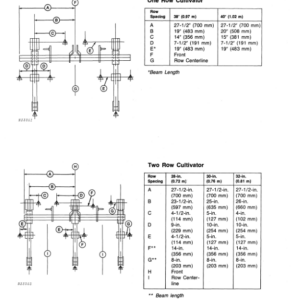 John Deere 80 Rear-Mounted Toolbar w/Cultivator Attachments Operator's Manual (OMN159528) - Image 2