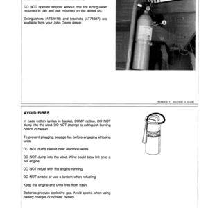 John Deere 7440 Cotton Stripper Operator's Manual (OMN159573) - Image 3