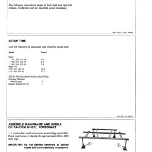 John Deere 712 Tiller, Mulch Operator's Manual (OMN200051) - Image 2