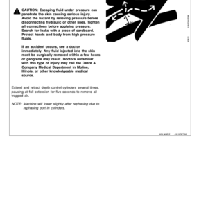 John Deere 960 Series Drawn Field Cultivators (015116 -) Operator's Manual (OMN200316) - Image 2