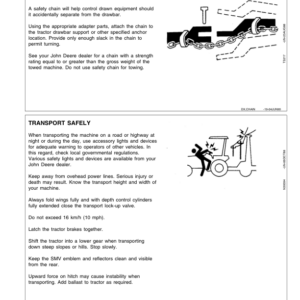 John Deere 960 Series Drawn Field Cultivators (016783 -) Operator's Manual (OMN200357) - Image 2