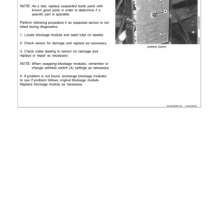 John Deere 787 Blockage Monitor Operator's Manual (OMN200476) - Image 2