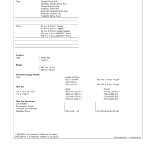 John Deere 955 Row Crop Ripper Operator's Manual (OMN200752) - Image 2