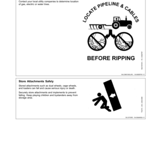 John Deere 2100 Minimum Till Ripper Export Edition (010000-011999) Operator's Manual (OMN263550) - Image 2