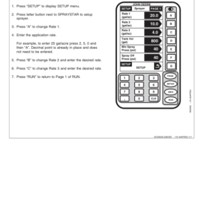 John Deere 4710 Self Propelled Sprayer (006001-) Operator's Manual (OMN300207) - Image 2