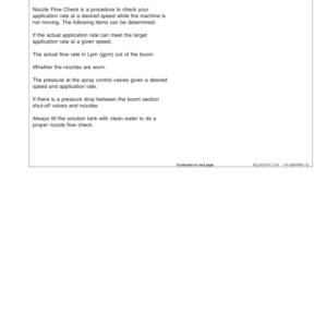 John Deere 6700 Self Propelled Sprayer (010001-018000) Operator's Manual (OMN300235) - Image 3