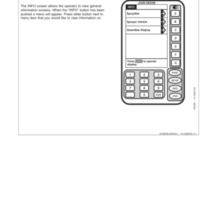 John Deere 4920 Self-Propelled Sprayer (000101-) Operator's Manual (OMN300349) - Image 2