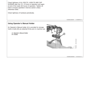 John Deere 2210 Floating Hitch Field Cultivator North America (004000-005999) Operator's Manual (OMN300474) - Image 3