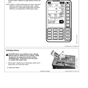 John Deere 6700 Self-Propelled Sprayer (022001-) Operator's Manual (OMN319591) - Image 4
