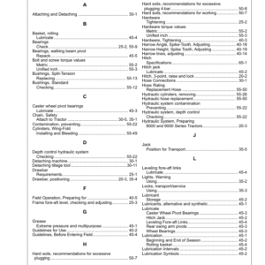 John Deere 2210 Floating Hitch Field Cultivator European Edition (008000- ) Operator's Manual (OMN332301) - Image 3