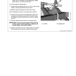 John Deere 2210 Level Lift Field Cultivator Export Edition (008000-039999) Operator's Manual (OMN332304) - Image 3