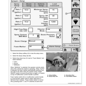 John Deere 4940 Self-Propelled Sprayer (000101-) Operator's Manual (OMN401209) - Image 2