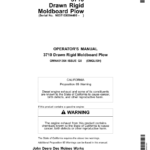 John Deere 3710 Drawn RigidMoldboard (004400-) Operator's Manual (OMN401354) - Image 1