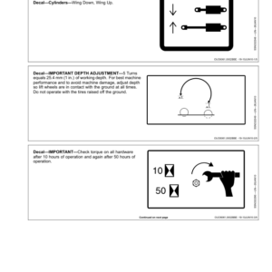 John Deere 2210 Floating-Hitch Field Cultivator (Export Edition) Operator's Manual (OMN403243) - Image 3