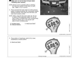 John Deere 4630 Self-Propelled Sprayer Export Edition (000101-018000) Operator's Manual (OMN404259) - Image 2