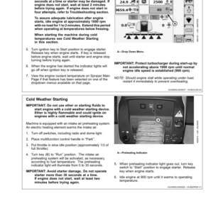 John Deere 4630 Self-Propelled Sprayer Export Edition (000101-018000) Operator's Manual (OMN404259) - Image 4