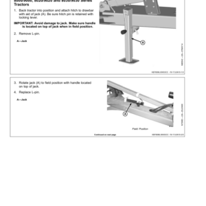 John Deere 2310 Mulch Finishers North American Warning Lights (Asian Edition w/North American Configuration) Operator's Manual (OMN404573) - Image 3