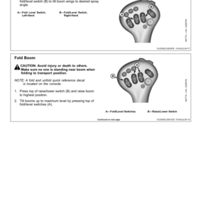 John Deere 4630 Self-Propelled Sprayers Chinese Edition (018001-023000) Operator's Manual (OMN405586) - Image 3