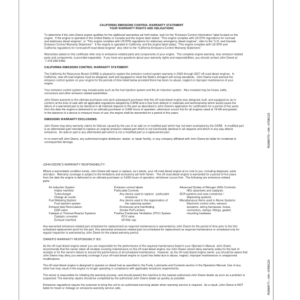 John Deere R4030 & R4038 Self-Propelled Sprayer/Spreader North America (001001-006000) Operator's Manual (OMN405930) - Image 4