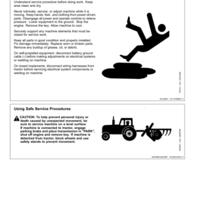 John Deere 2100 Minimum Till Ripper Export Edition - CE Compliant Version (740101- ) Operator's Manual (OMN406095) - Image 3