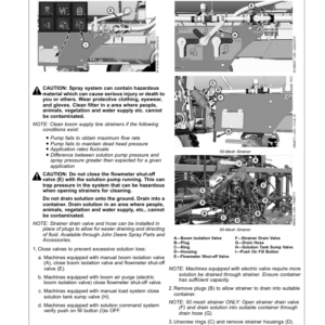 John Deere R4030 & R4038 Self-Propelled Sprayer/Spreader Export Edition (001001-006000) Operator's Manual (OMN407264) - Image 4