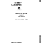 John Deere 100 Beet Harvester Operator's Manual (OMN71859) - Image 1