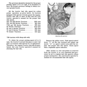 John Deere 22 One-Row Cotton Picker Operator's Manual (OMN97519N) - Image 2