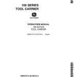 John Deere 100 Series Toolbar Carrier Operator's Manual (OMN97575) - Image 1