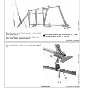 John Deere 670 Disk Harrow Wheel Type Offset (Mexico Edition) Operator's Manual (OMP58240) - Image 2
