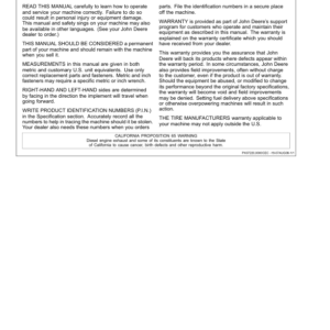 John Deere 5415, 5415H, 5414HC, 5615, 5615HC, 5715, 5715H, 5715HC Tractors Operator's Manual (OMP71924) - Image 3