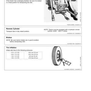 John Deere 225 Disk Harrow Wheel Type Offset (North American) Operator's Manual (OMP72011) - Image 2